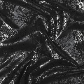 Kunstlæder plettet – sort, 