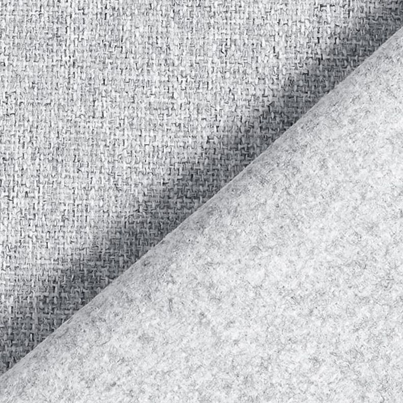 Polsterstof elegant meleret – sølvgrå,  image number 3