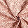 Bomuldsstof Cretonne lille løve – elfenben/kobberfarvet,  thumbnail number 3