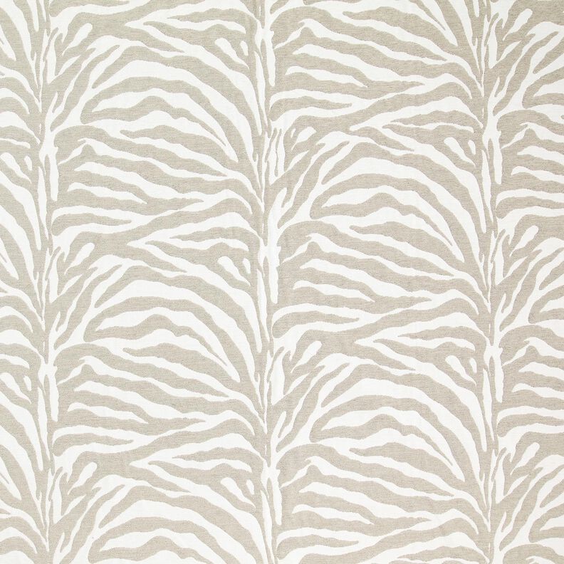 Polsterstof Jacquard zebra – anemone/natur,  image number 1