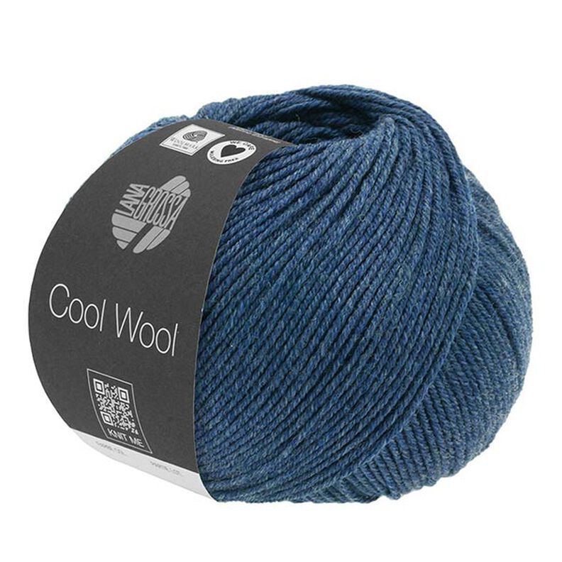 Cool Wool Melange, 50g | Lana Grossa – natblå,  image number 1