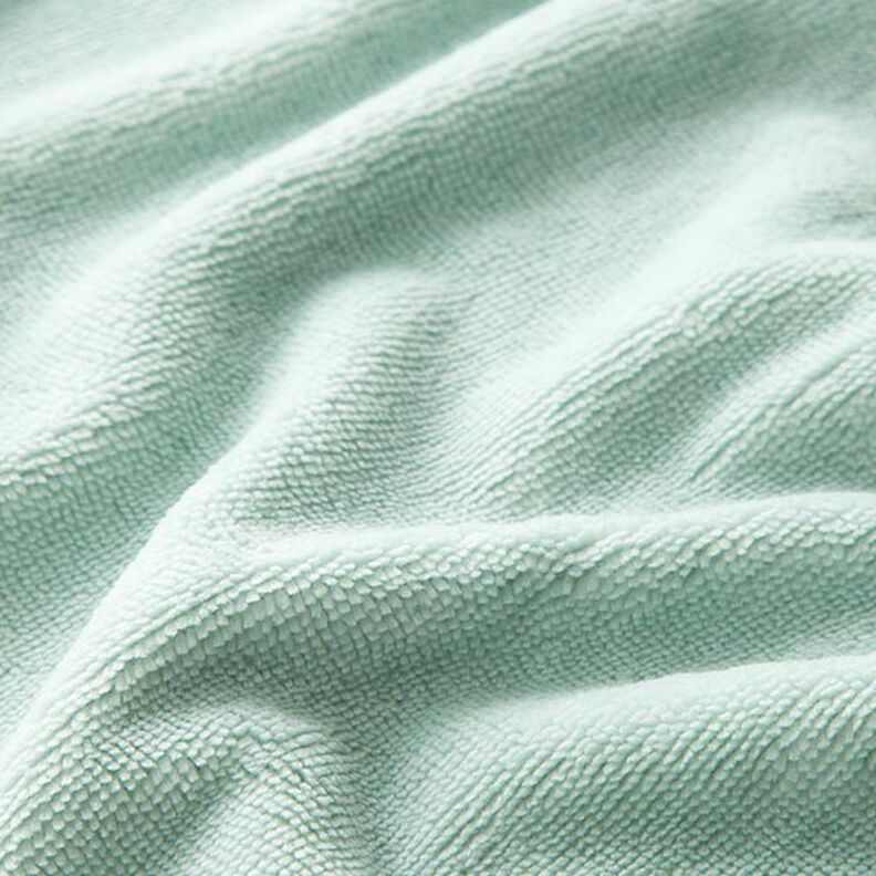 Hyggefrotte Bambus Ensfarvet – aquablå,  image number 3