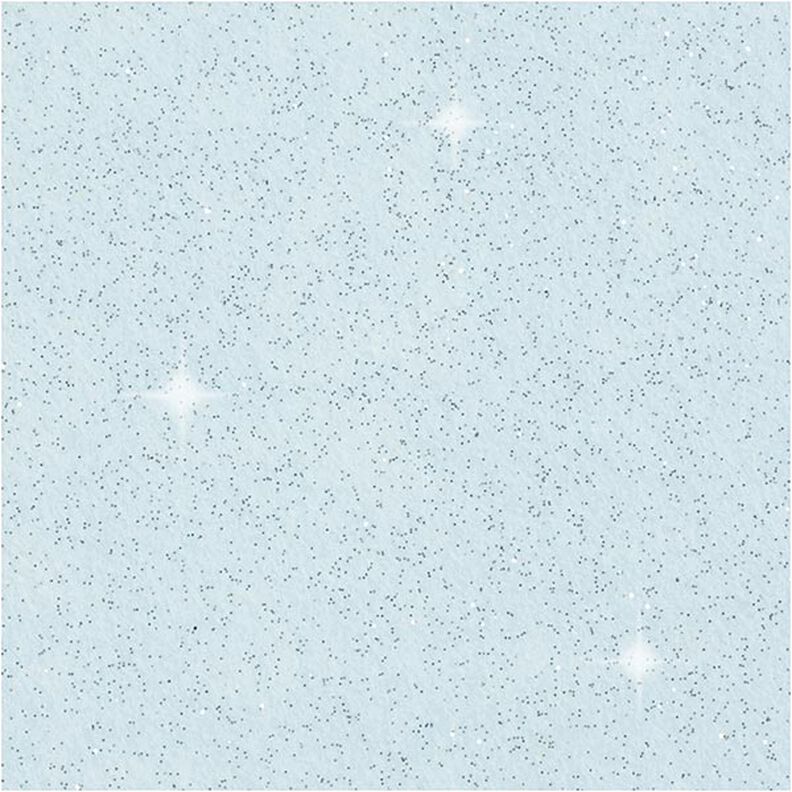 Glitter-filt ,10 Styk [ A4 ] – lyseblå,  image number 1