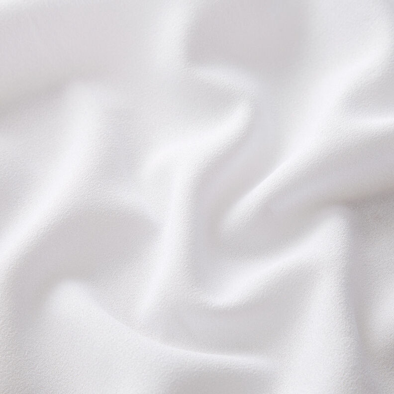 Crêpe Georgette – hvid,  image number 3