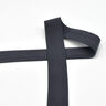 Elastisk kantbånd (skråbånd) mat [20 mm] – antracit,  thumbnail number 1