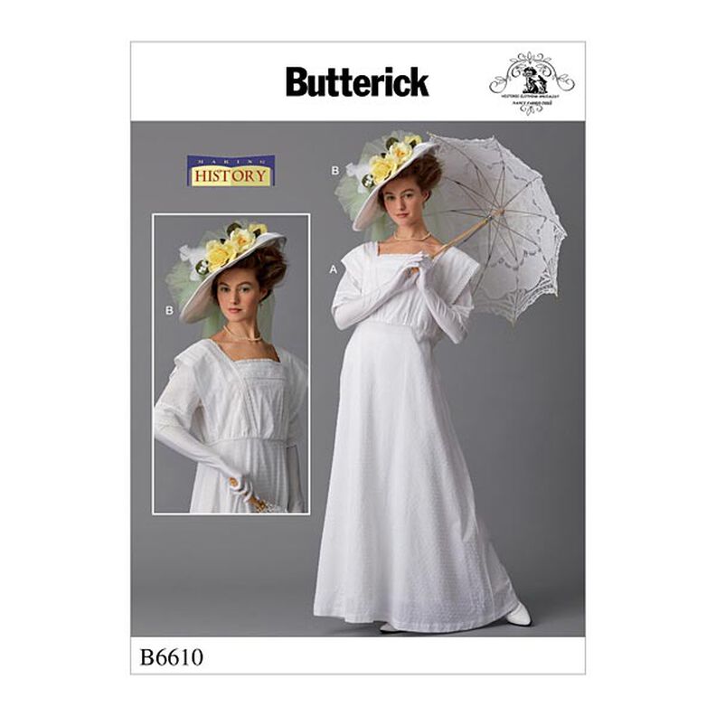 Kostume og hat by Making History, Butterick 6610 | 40 - 48,  image number 1