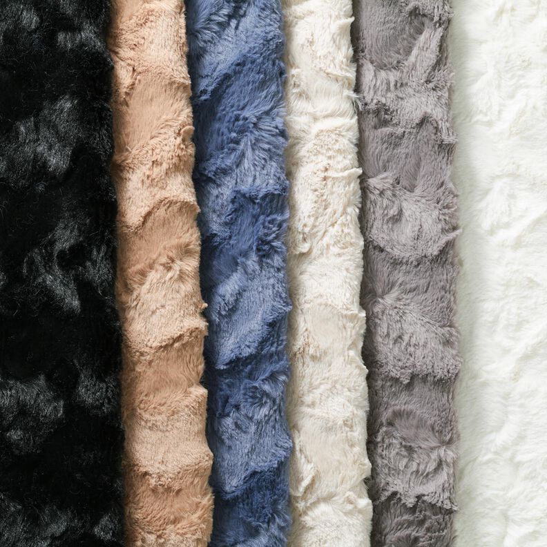 Kunstpels Hvirvel – lysebrun,  image number 9