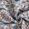Dekorationsstof Gobelin orientalsk mandala – blå/elfenben,  thumbnail number 3