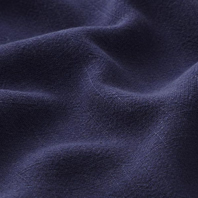 Viskose-hør soft – marineblå,  image number 3