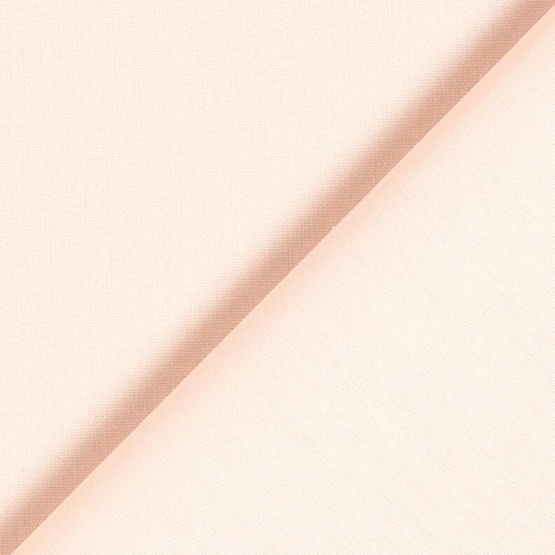 Bomuldspoplin Ensfarvet – rosé,  image number 5