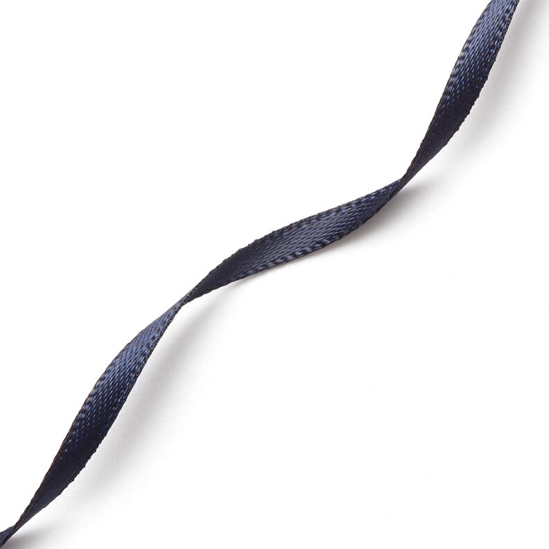 Satinbånd [3 mm] – marineblå,  image number 3