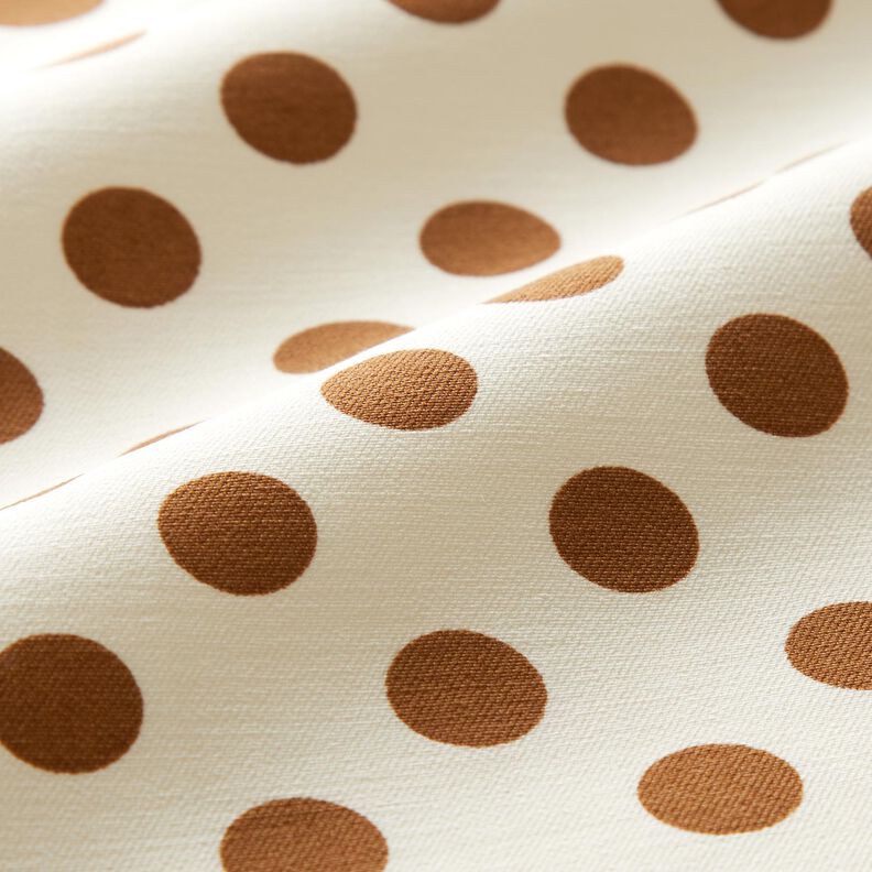 buksestretch store prikker – hvid/kobberfarvet,  image number 2