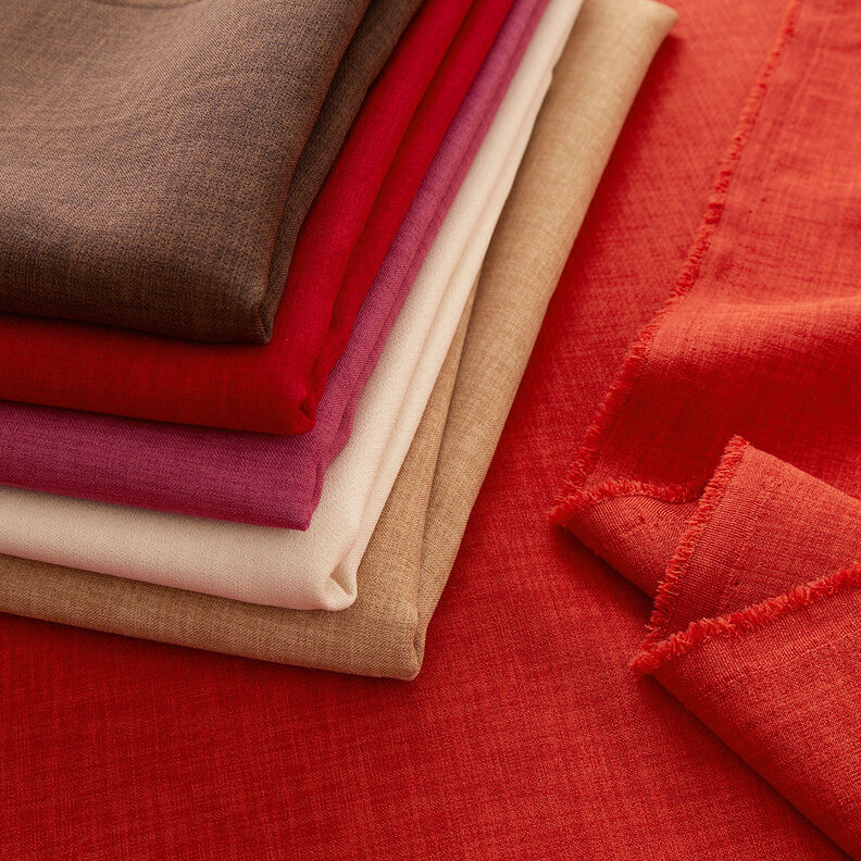 Blusestof Melange – terracotta,  image number 5