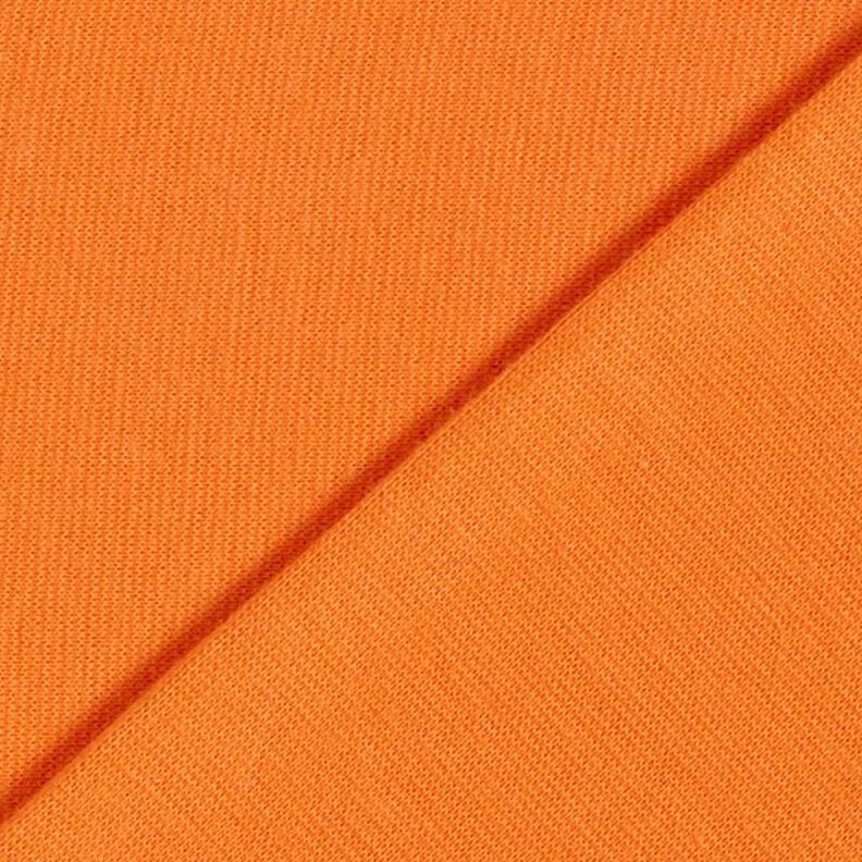 Rib stof ensfarvet – orange,  image number 5