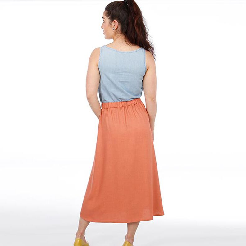 FRAU CARRY - bred nederdel med elastisk linning i ryggen, Studio Schnittreif  | XS -  XXL,  image number 6