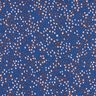 Bomuldsstof Cretonne små prikker – indigo,  thumbnail number 1