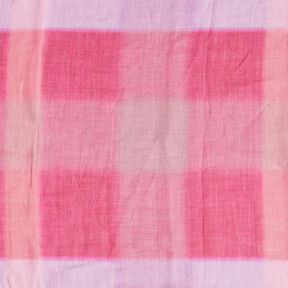Ramie chiffon batik-tern – intens pink, 