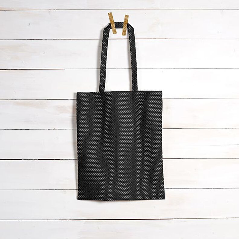 Voksdug Små prikker – sort,  image number 7