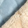 Quiltstof fløjl med pelsbagside romber – lyseblå,  thumbnail number 5