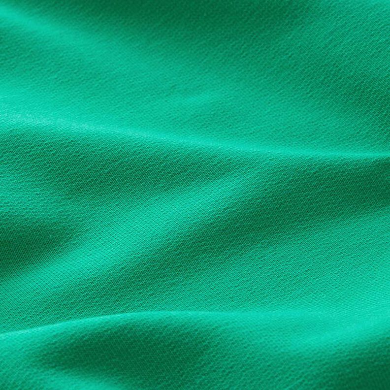 Let French Terry ensfarvet – grøn,  image number 4