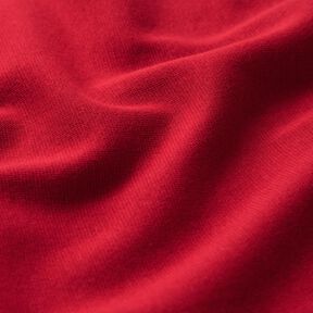 Rib stof ensfarvet – hindbær, 
