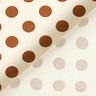 buksestretch store prikker – hvid/kobberfarvet,  thumbnail number 4