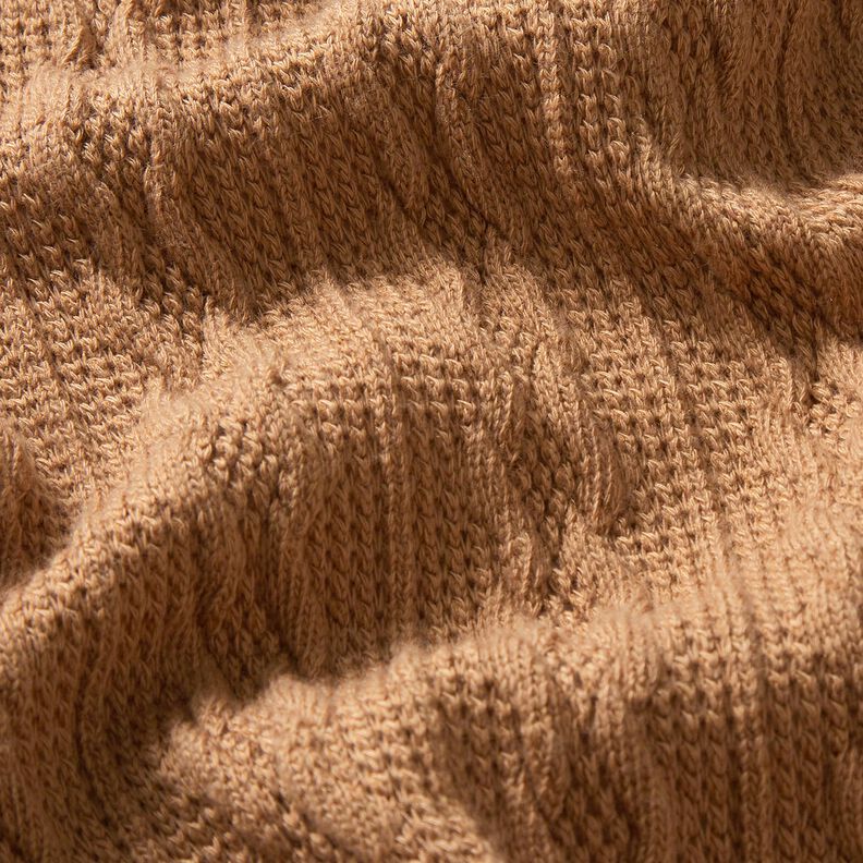 Strikstof fletmønster – råbrun,  image number 2