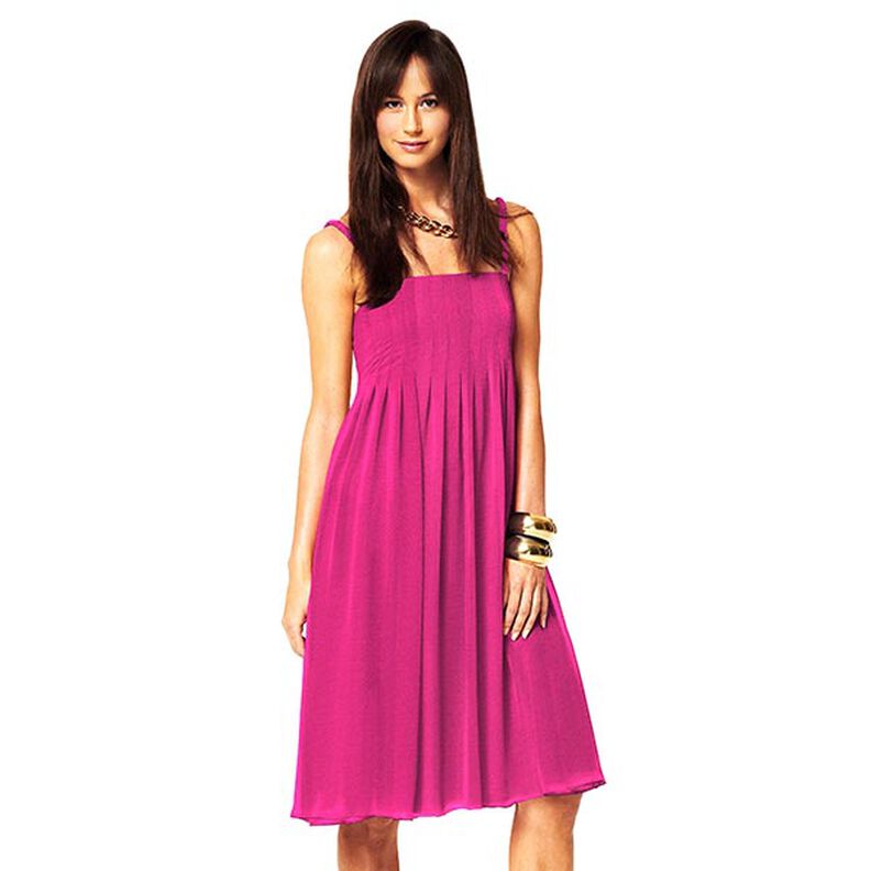 Viskose Jersey Let – intens pink,  image number 9