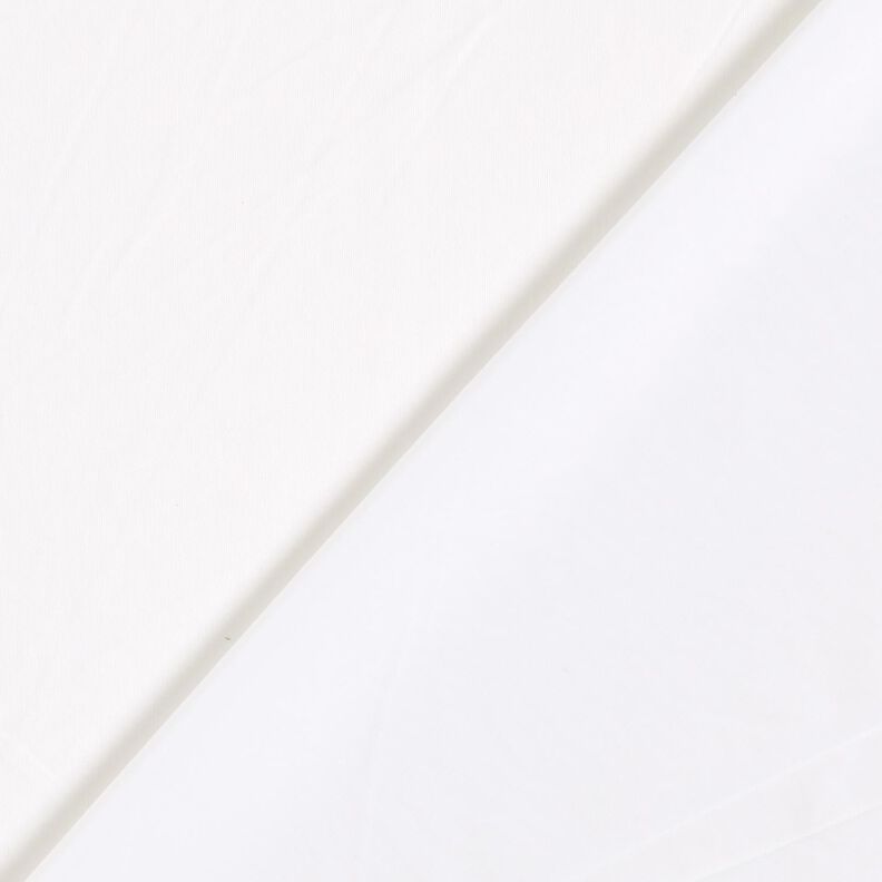 Charmeuse Charmeuse Ensfarvet – hvid,  image number 3