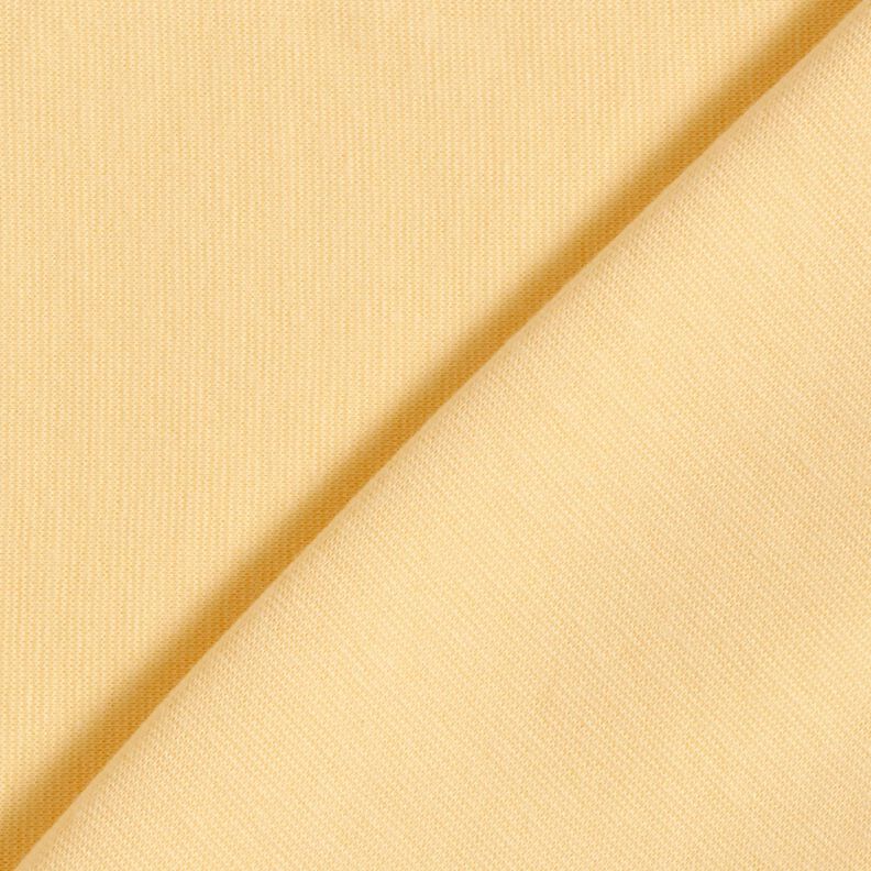 Rib stof ensfarvet – vaniljegul,  image number 5