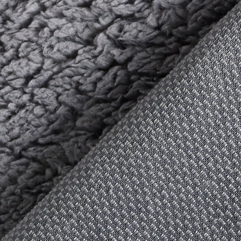 Sherpa ensfarvet – grå,  image number 4