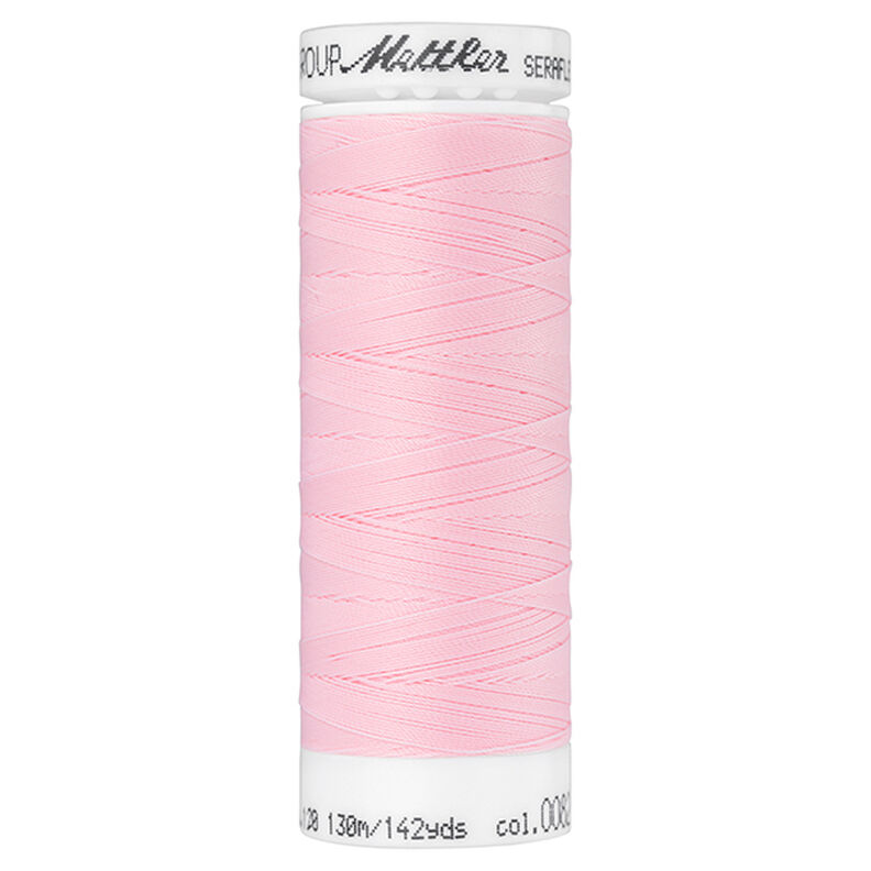 Seraflex sytråd til elastiske sømme (0082) | 130 m | Mettler – lys rosa,  image number 1