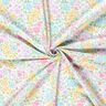 Bomuldsjersey fin blomstereng – elfenben/pastelhyld,  thumbnail number 3