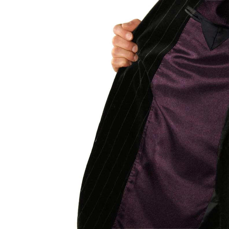 Satinfor ensfarvet – merlot,  image number 5