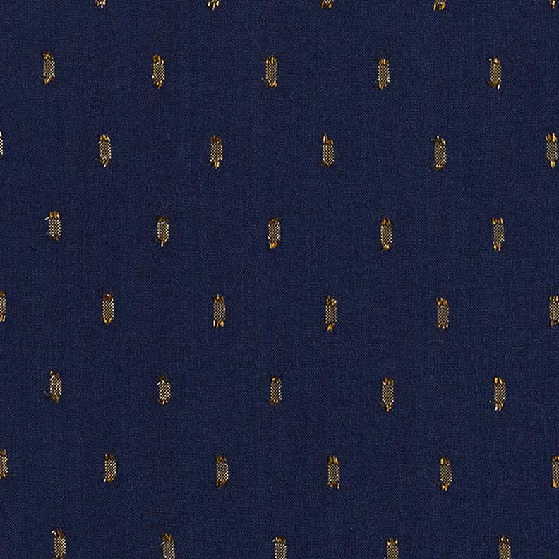 Viskosestof, glimmerdråber – marineblå,  image number 1