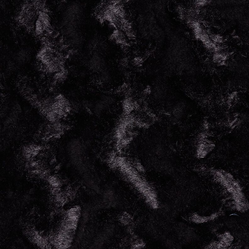 Kunstpels Hvirvel – sort,  image number 1