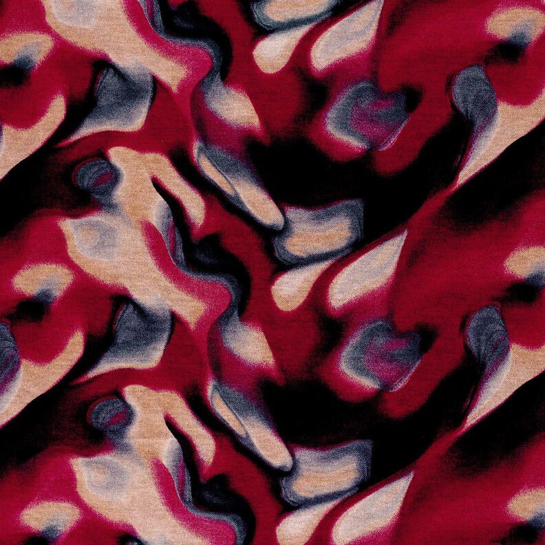 Romanit jersey Nordlys – bordeaux/stålblå,  image number 1