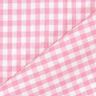 Bomuldsstof Vichy tern 0,5 cm – rosa/hvid,  thumbnail number 3