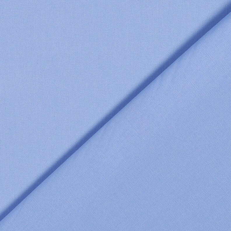Poplin Stretch Ensfarvet – lyseblå,  image number 4