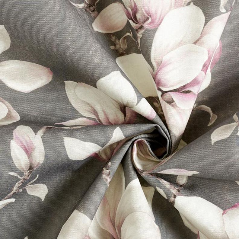 Outdoorstof Canvas magnolier – grå,  image number 4