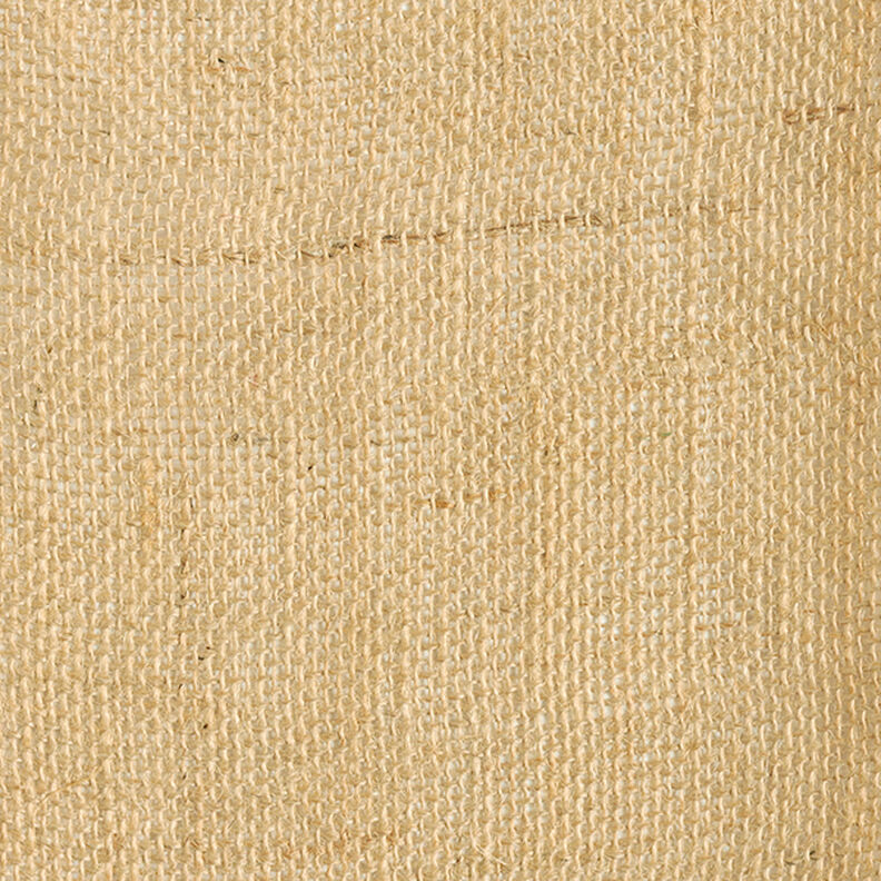 Dekorationsstof Jute Ensfarvet 150 cm – beige,  image number 5