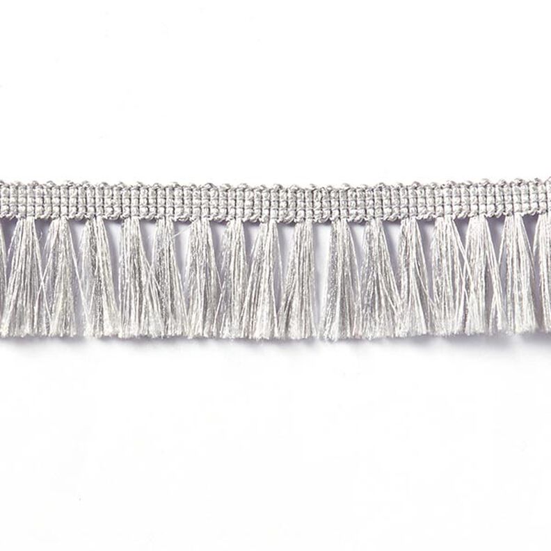 Frynser Metallic [28 mm] - sølvfarvet,  image number 1