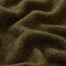Woll-Fleece ren uld Ensfarvet – mørk olivengrøn,  thumbnail number 2