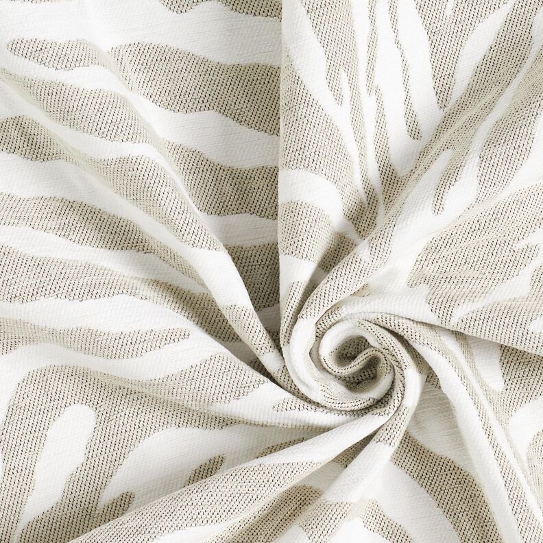 Polsterstof Jacquard zebra – anemone/natur,  image number 3