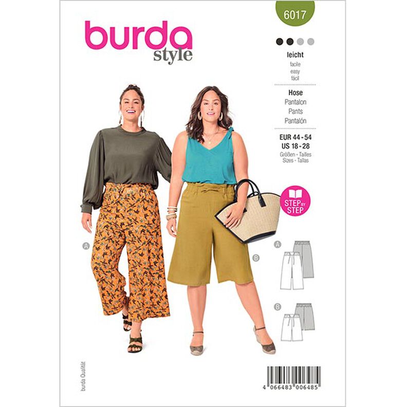 Bukser | Burda 6017 | 44–54,  image number 1