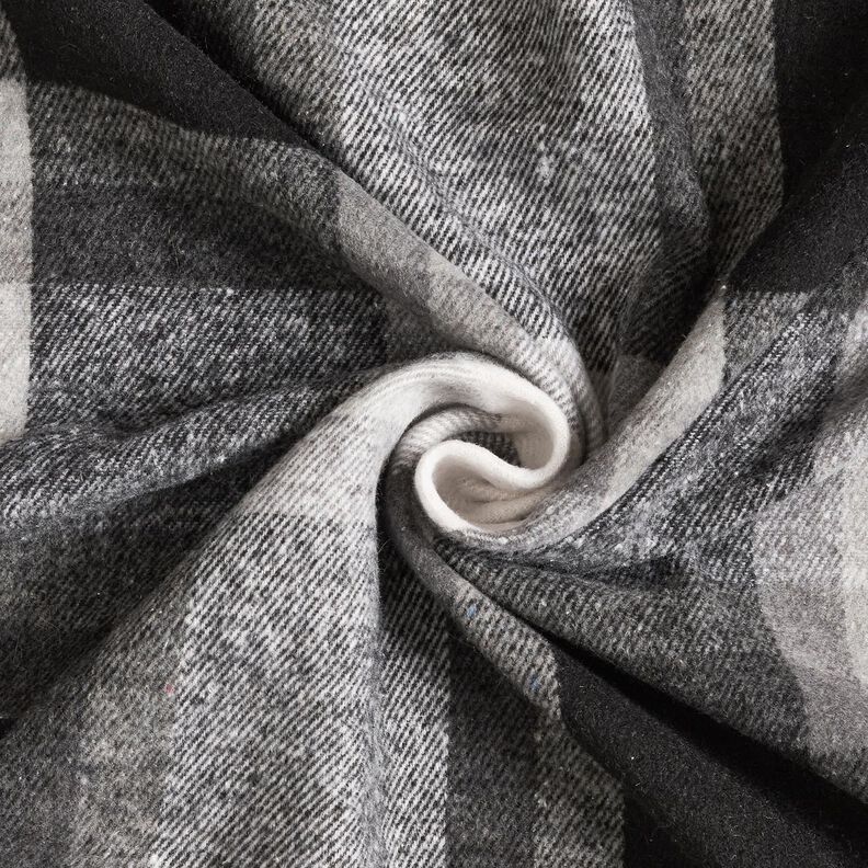 frakkeflannel ternet | Katia Fabrics – tågegrå/antiksølv,  image number 3