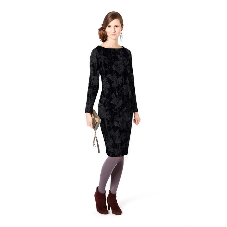 crashfløjl krysantemum – sort,  image number 5