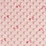 Hyggefleece prægede prikker og regnbuer – rosa,  thumbnail number 1