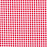 Bæk og bølge Bomuldsblanding Vichy-tern – rød,  thumbnail number 1
