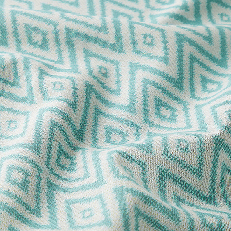Outdoorstof jacquard Ethno – mint,  image number 2